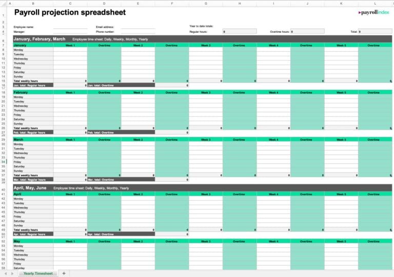 Uk payroll spreadsheet templates free excel google sheets downloads