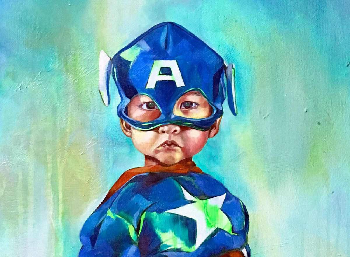 "Creating artworks was the way to communicate beyond the language