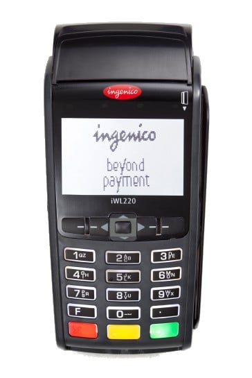 Ingenico iWL series card reader