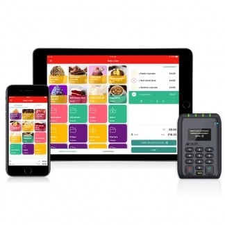 Worldpay reader and pin pad