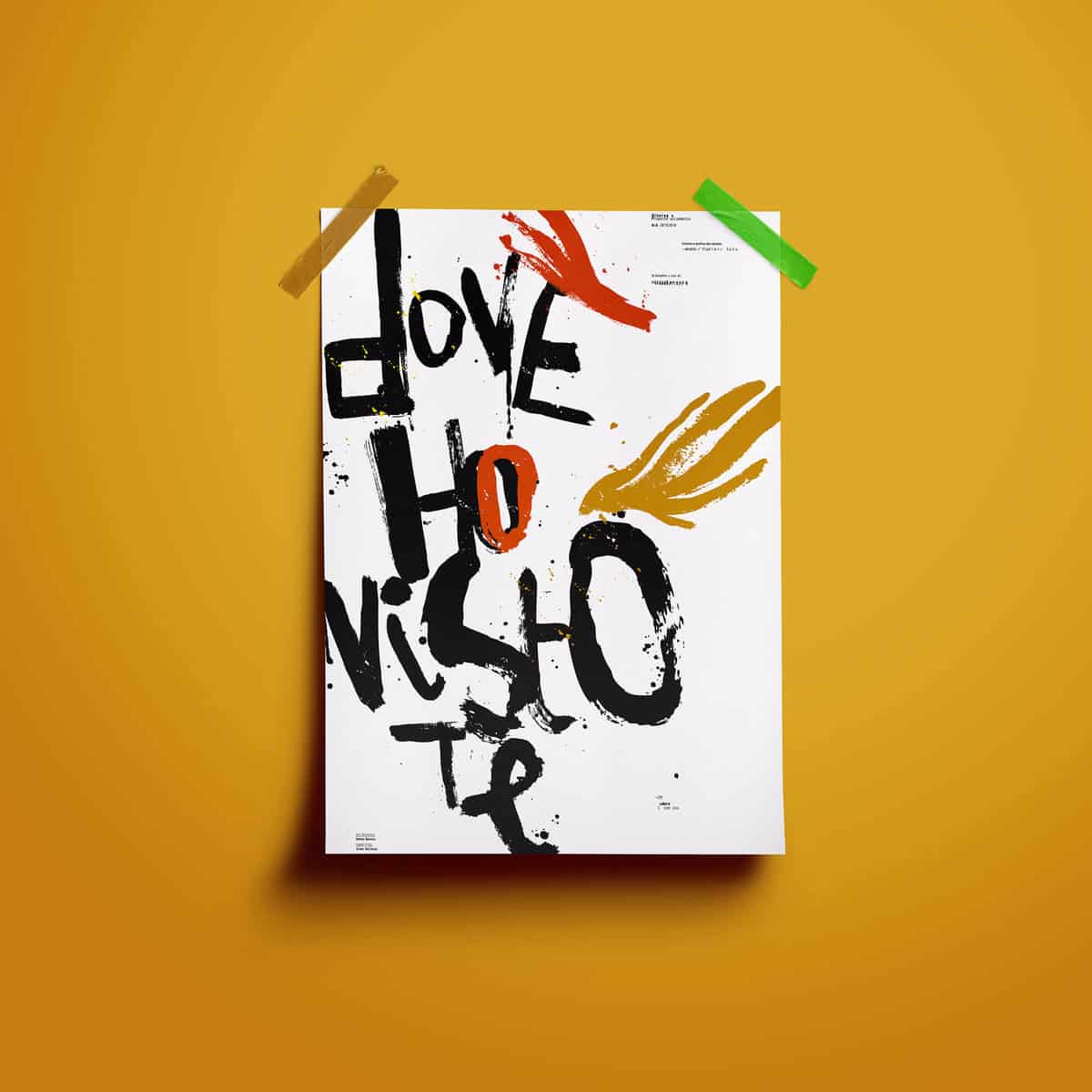 Dove ho visto te. A personal and academic project that I created with my girlfriend, Irene Galluzzo. Art Direction: Matteo Baracco Copywriting: Irene Galluzzo